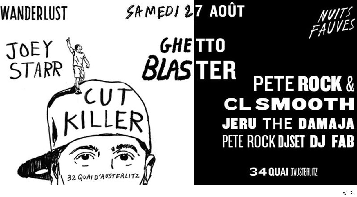 GHETTOBLASTER : PETE ROCK & CL SMOOTH, CUT KILLER & JOEY STARR