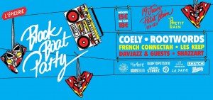 BLOCK BOAT PARTY #2 LE 19/06 AU PETIT BAIN