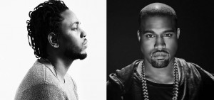 KANYE WEST & KENDRICK LAMAR EN STUDIO