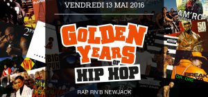 5X2 PLACES À GAGNER POUR LA SOIRÉE GOLDEN YEARS OF HIP-HOP