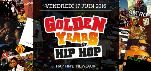 10 PLACES À GAGNER POUR LA SOIRÉE GOLDEN YEARS OF HIP-HOP