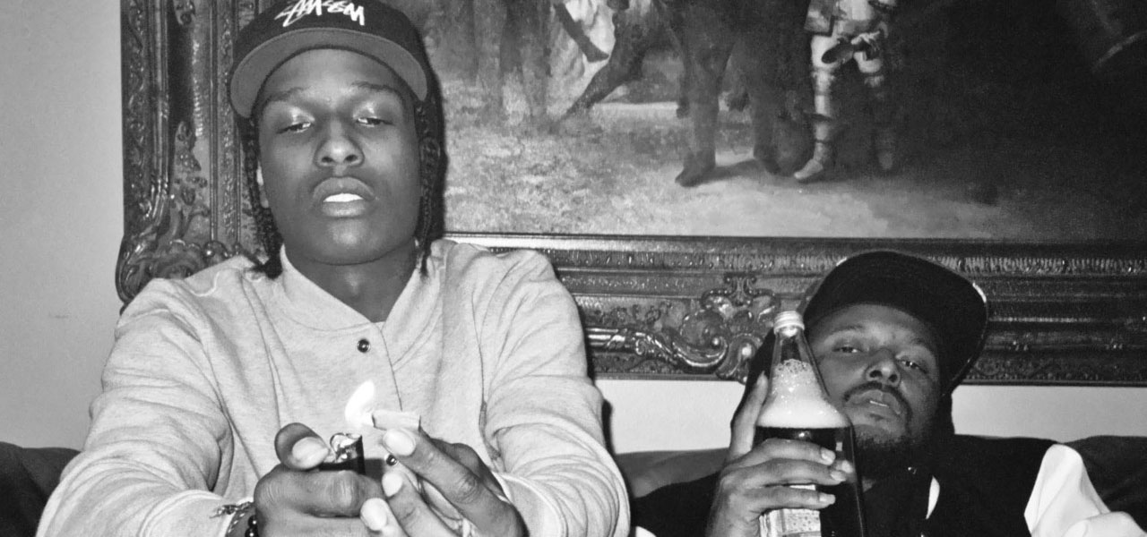 UN LEFTOVER DE BLANK FACE AVEC A$AP ROCKY PRODUIT PAR PHARRELL !