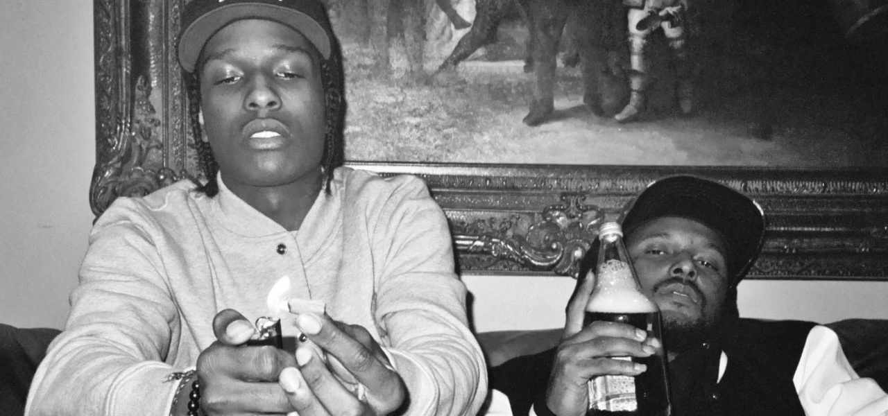 A$AP ROCKY & SCHOOLBOY Q EN STUDIO