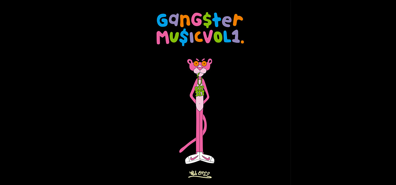 GANGSTER DOODLES - GANGSTER MUSIC VOL. 1 AVEC MADLIB, BLU, JONWAYNE