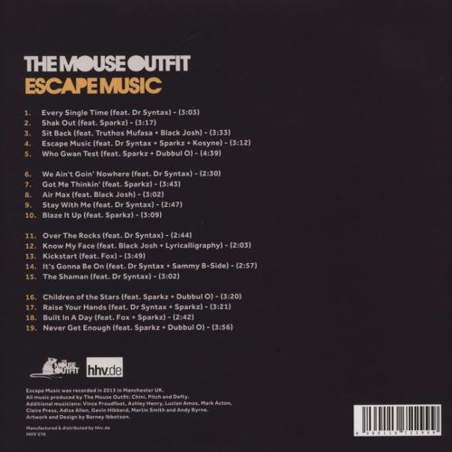 The Mouse Outfit - Escape Music [Vinyle]