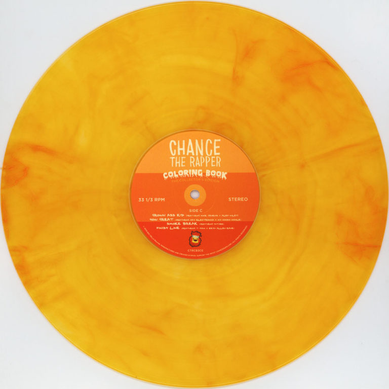 Download Chance The Rapper - Coloring Book [Vinyle Orange & Rouge ...