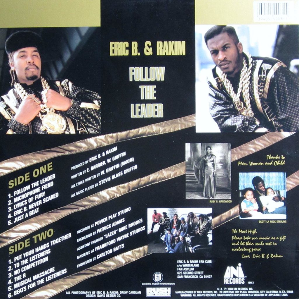 Eric B & Rakim – Follow The Leader [Vinyle] - HH4L SHOP