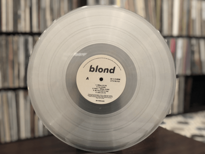 Frank Ocean - Blonde [Vinyle Transparent] - The best Rap Vinyls