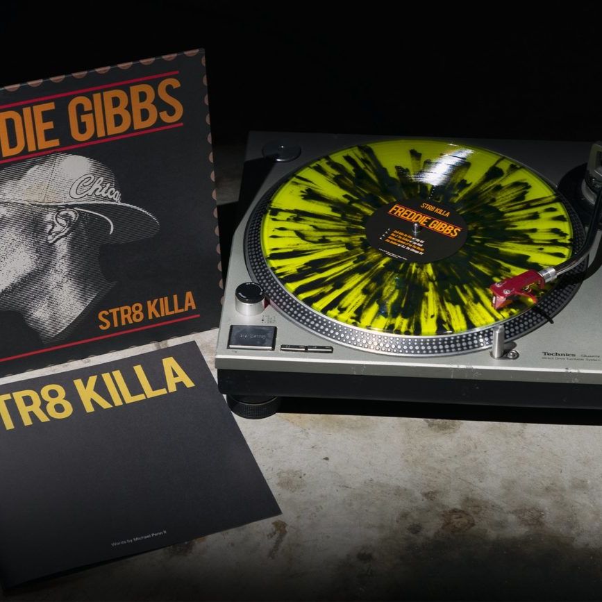 Freddie Gibbs – Str8 Killa [Vinyle Jaune & Noir] – HH4L SHOP